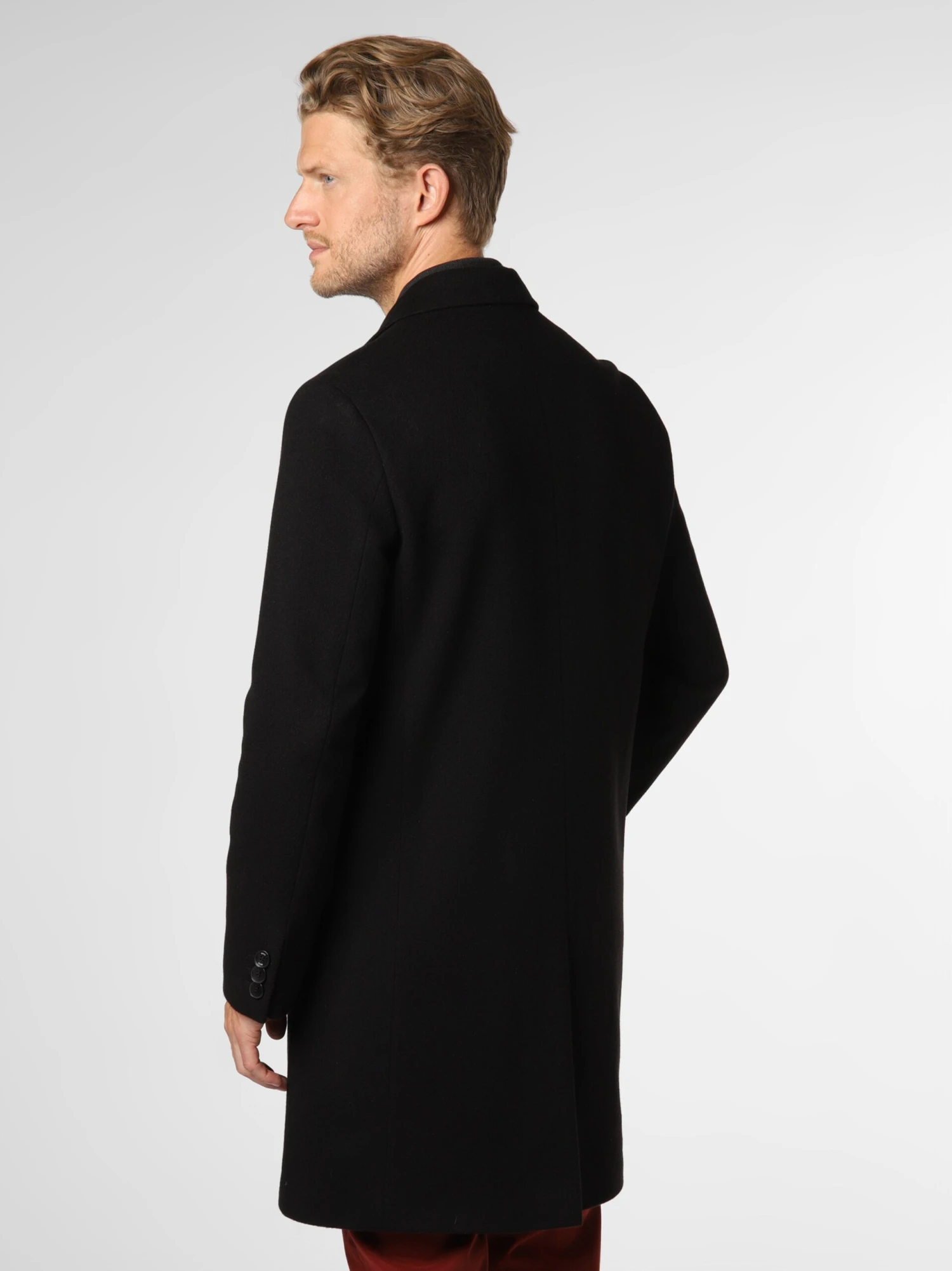 Wintermantels Winterjas Hyde Heren Zwart 3 Wintermantels Winterjas Hyde Heren Zwart - Afbeelding 3