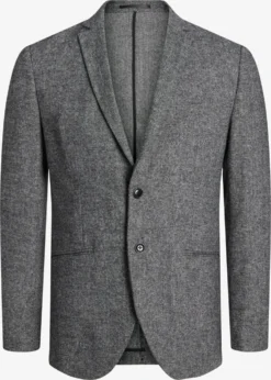 Jack & Jones Blazers Slim Fit Colbert Heren Grijs Gemêleerd