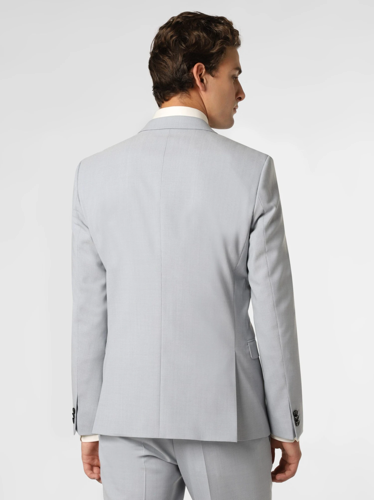 Hugo Blazers Slim Fit Colbert Arti212 Heren Opaal 3 Hugo Blazers Slim Fit Colbert Arti212 Heren Opaal - Afbeelding 3