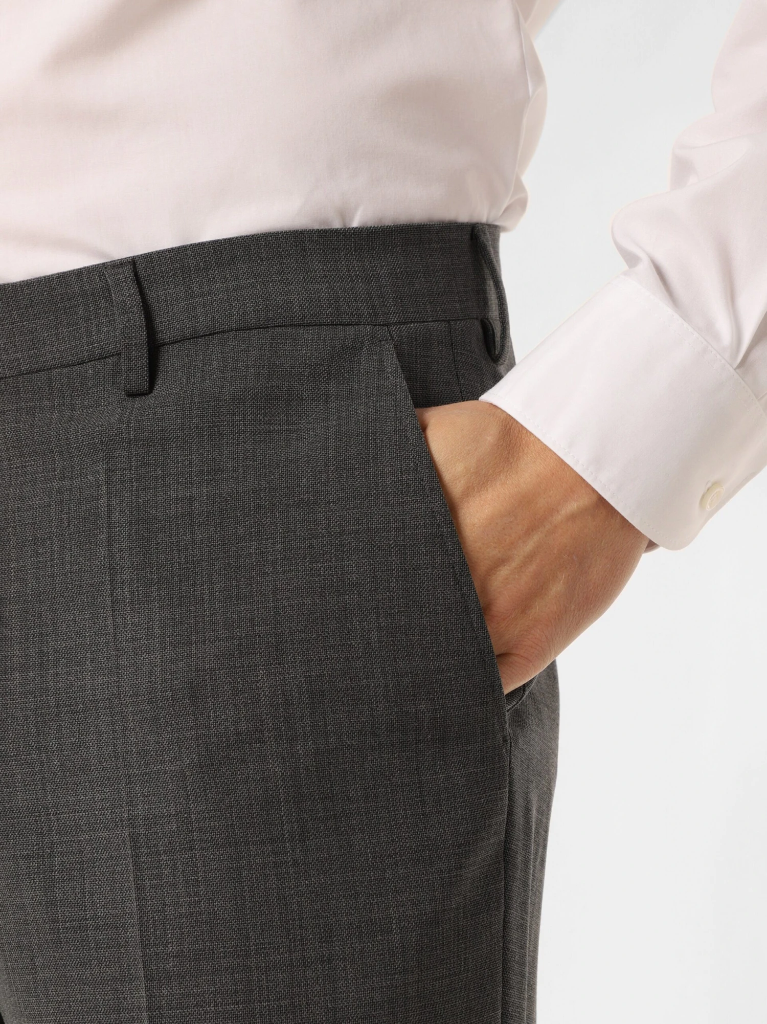 Pierre Cardin Pantalons Regular Pantalon Ryan Heren Antraciet 4 Pierre Cardin Pantalons Regular Pantalon Ryan Heren Antraciet - Afbeelding 4