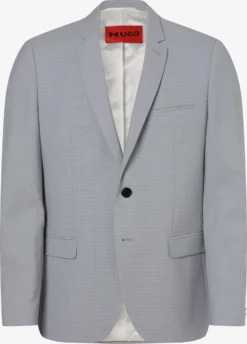 Hugo Blazers Slim Fit Colbert Arti212 Heren Opaal