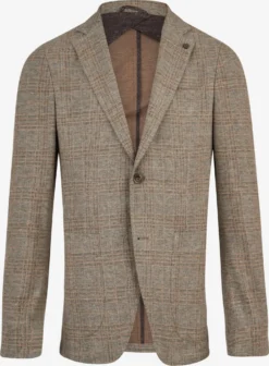 Blazers Slim Fit Colbert XTENSION Heren Bruin