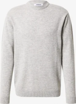 Minimum Coltruien Trui JULER Heren Lichtgrijs