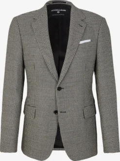 Strellson Blazers Slim Fit Colbert Caidan Heren Zwart / Wit