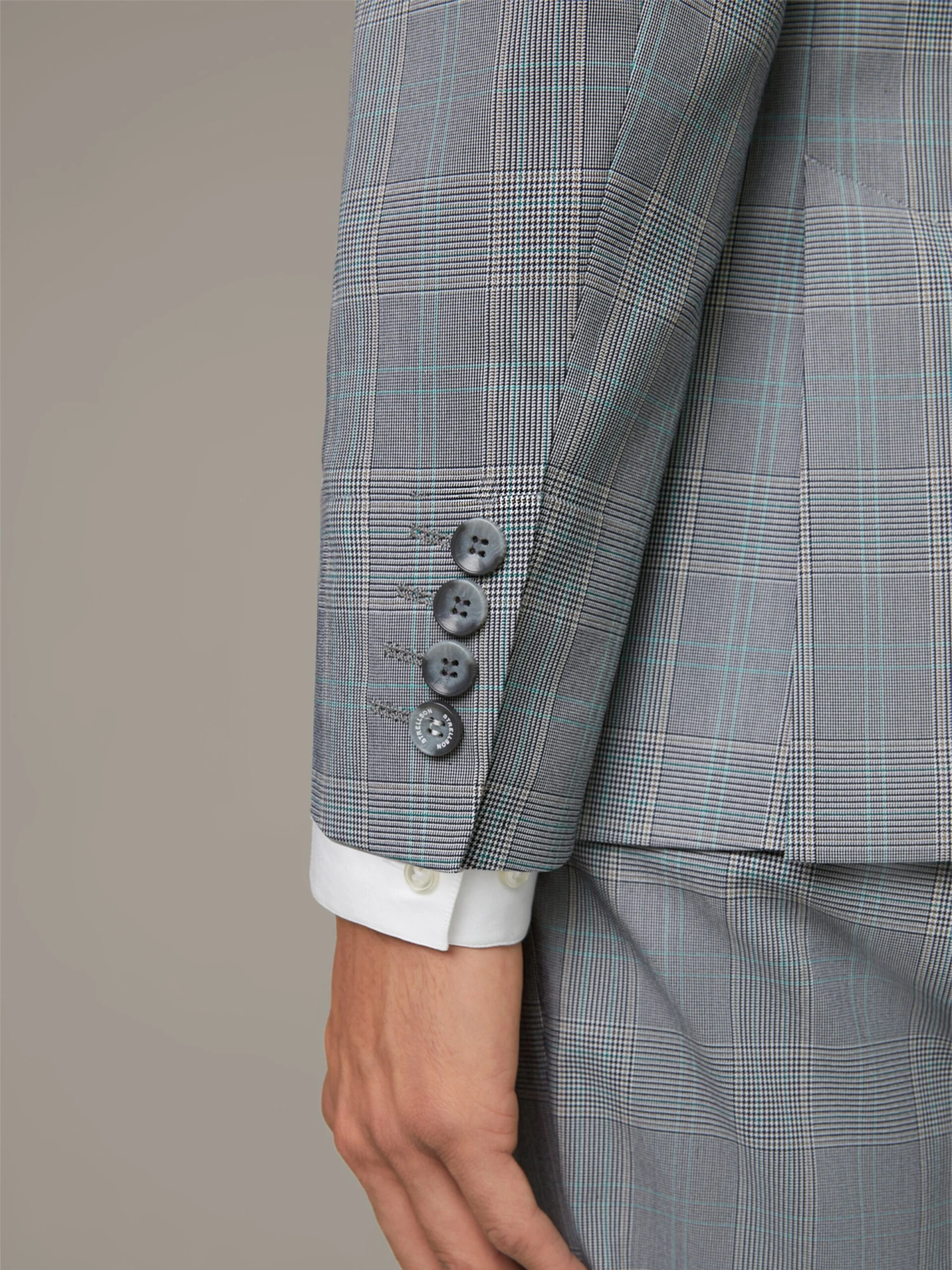 Strellson Blazers Slim Fit Colbert Caidan Heren Grijs 8 Strellson Blazers Slim Fit Colbert Caidan Heren Grijs - Afbeelding 8