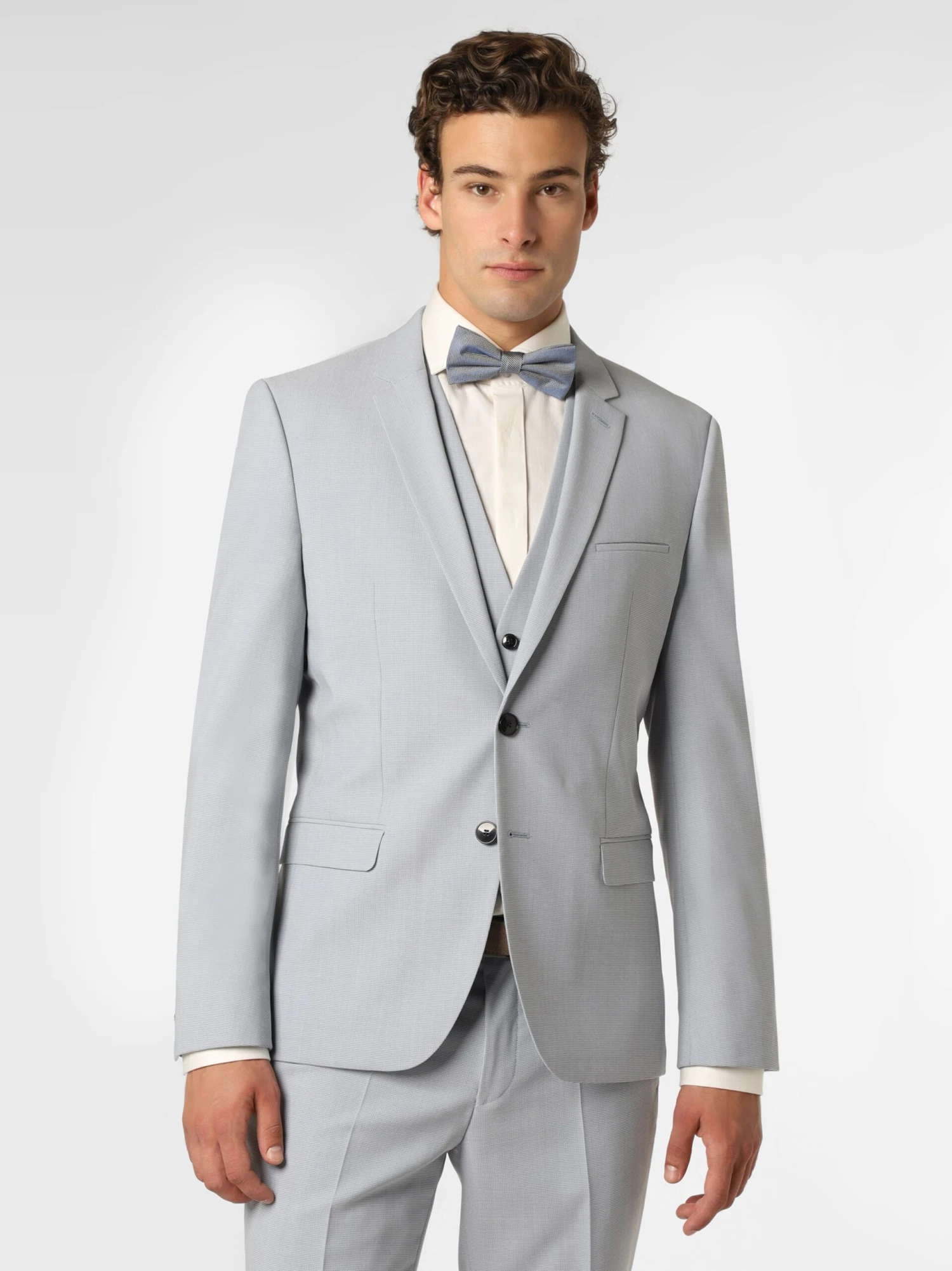 Hugo Blazers Slim Fit Colbert Arti212 Heren Opaal 2 Hugo Blazers Slim Fit Colbert Arti212 Heren Opaal - Afbeelding 2