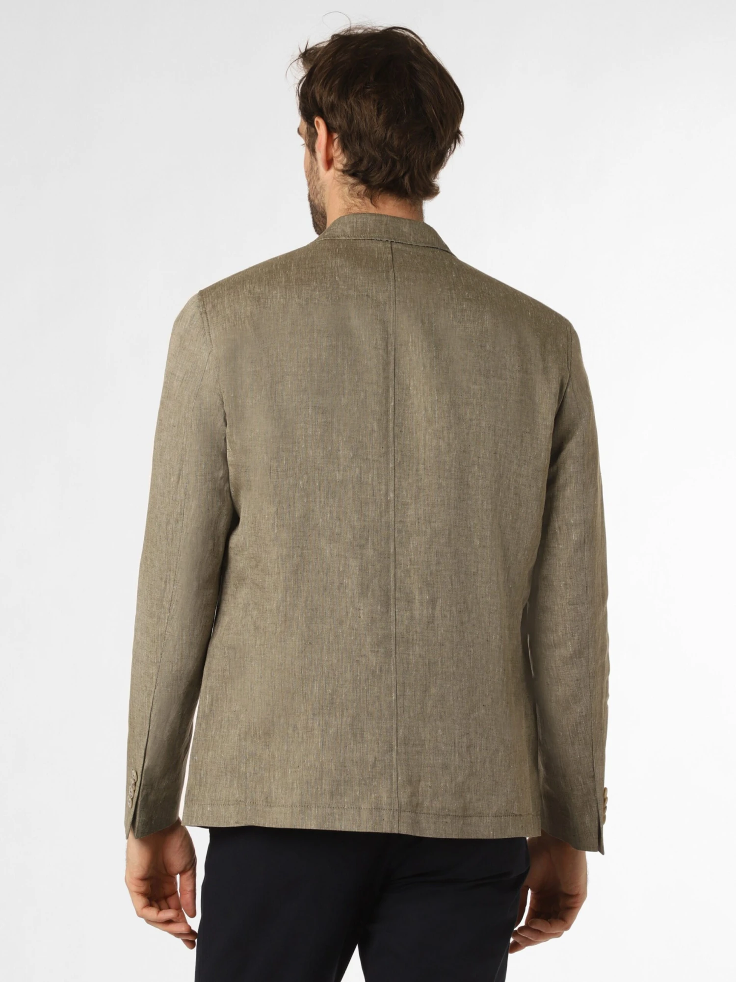 Colberts Regular Fit Business-colbert Heren Olijfgroen 2 Colberts Regular Fit Business-colbert Heren Olijfgroen - Afbeelding 2