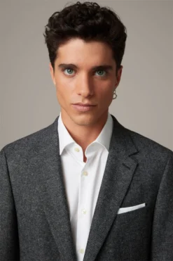 Strellson Blazers Slim Fit Colbert Alzer Heren Grijs -Colberts Winkel 3399db6f4efa9e0980de4d38981203a2 scaled