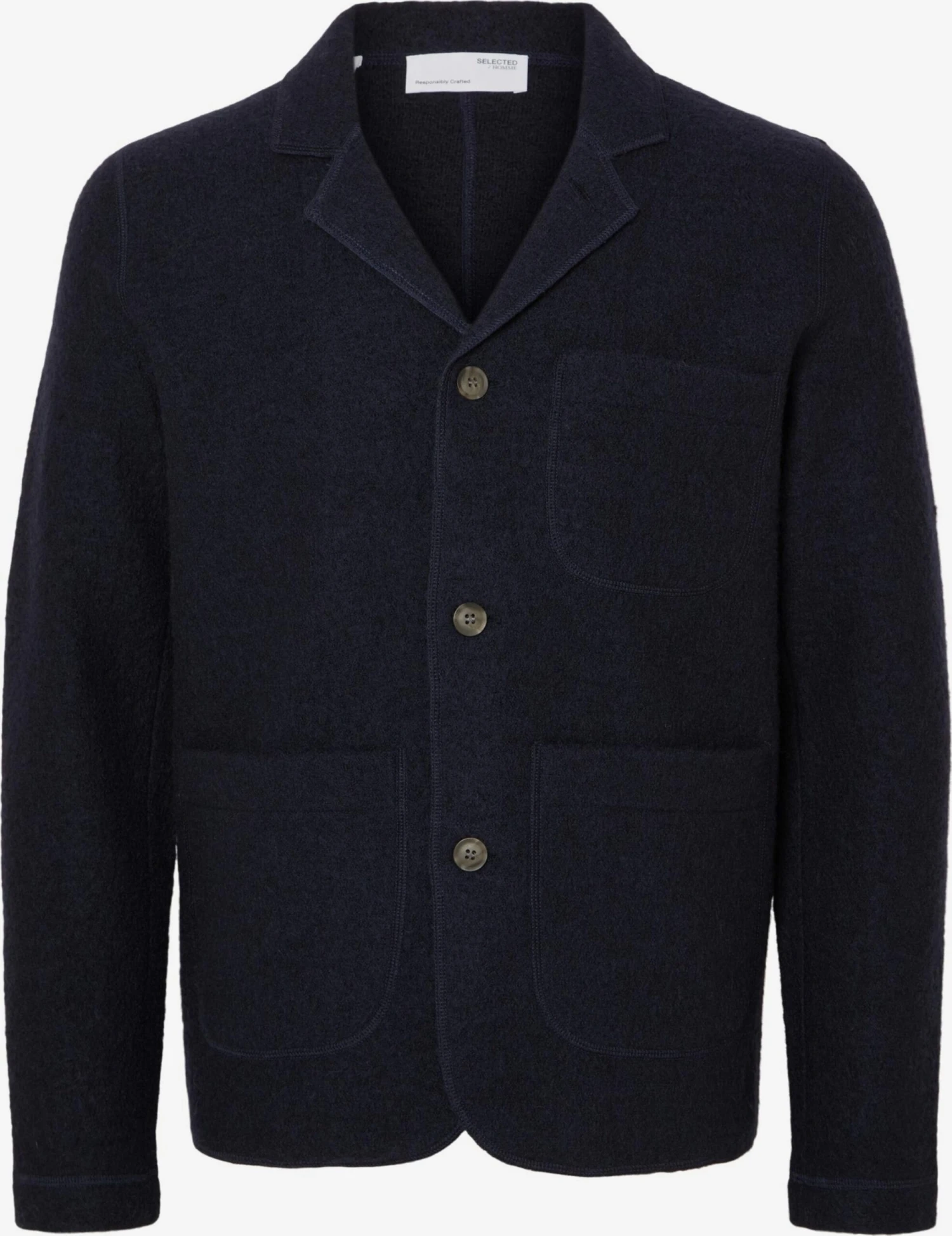 Selected Homme Blazers Slim Fit Colbert Nealy Heren Nachtblauw