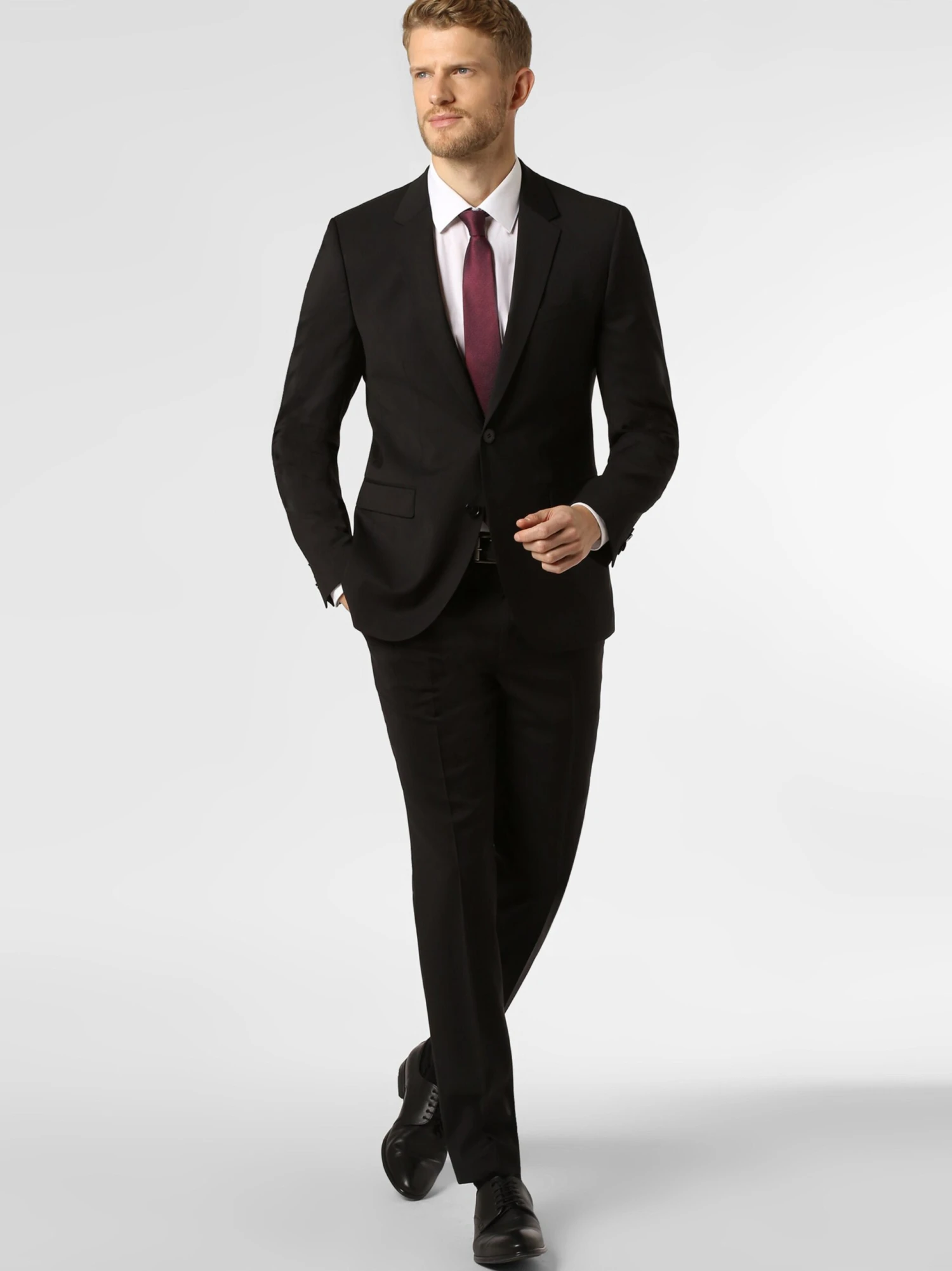 Hugo Colberts Slim Fit Business-colbert Aldon Heren Zwart 3 Hugo Colberts Slim Fit Business-colbert Aldon Heren Zwart - Afbeelding 3