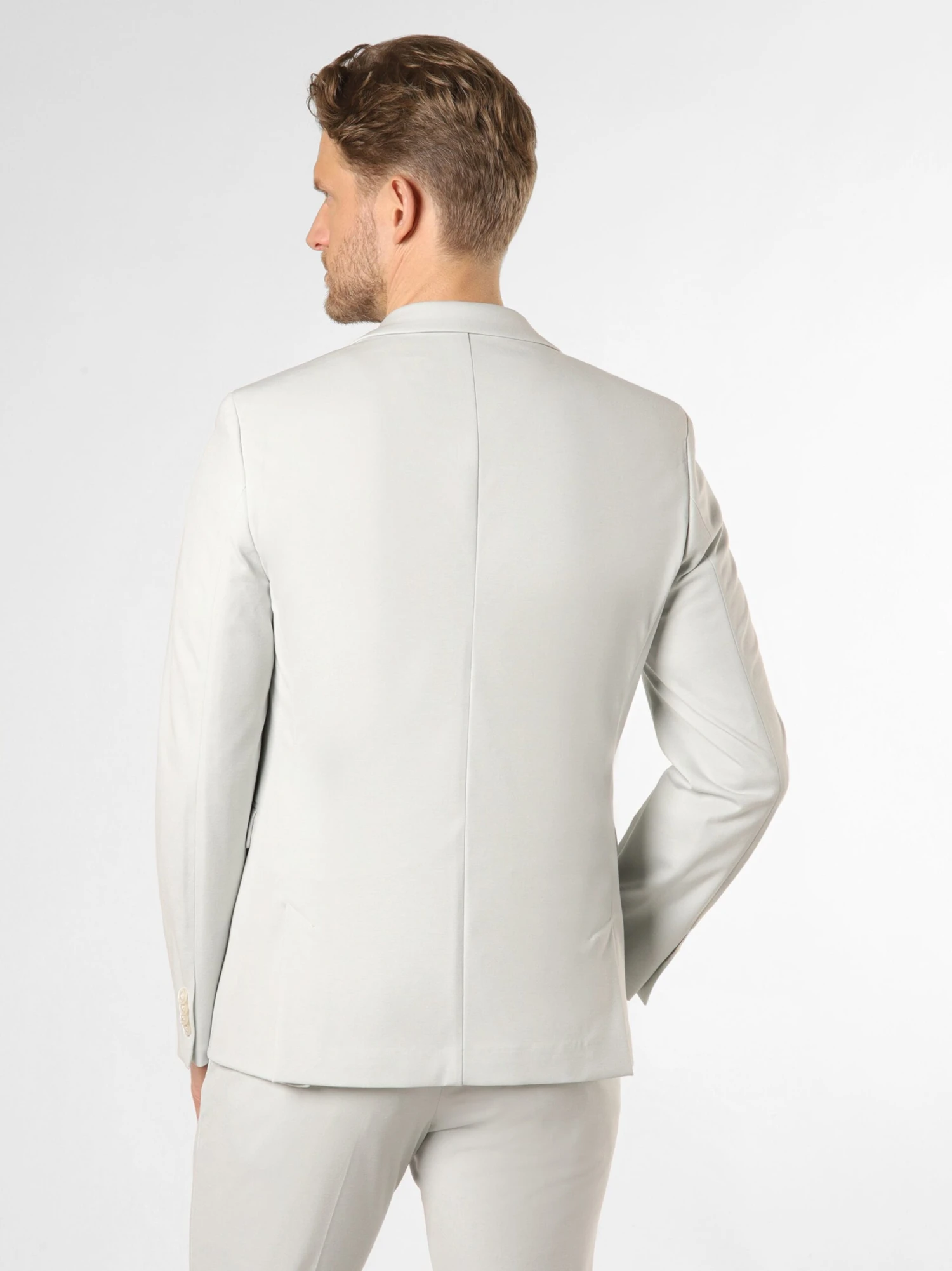 Colberts Slim Fit Business-colbert Brixdon Heren Beige 2 Colberts Slim Fit Business-colbert Brixdon Heren Beige - Afbeelding 2