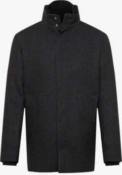 Jack & Jones Wintermantels Winterjas Dunham Heren Donkergrijs