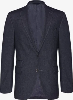 CARL GROSS Blazers Regular Fit Colbert Heren Marine