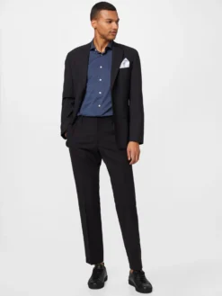 Blazers Regular Fit Colbert Jeckson Heren Zwart -Colberts Winkel 4623db539c5089c48970b22461829e85 scaled