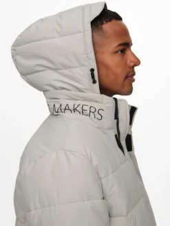 Only & Sons Wintermantels Winterjas Carl Heren Lichtgrijs -Colberts Winkel 50e2aa67deab43f152090fa0bc473dfe scaled