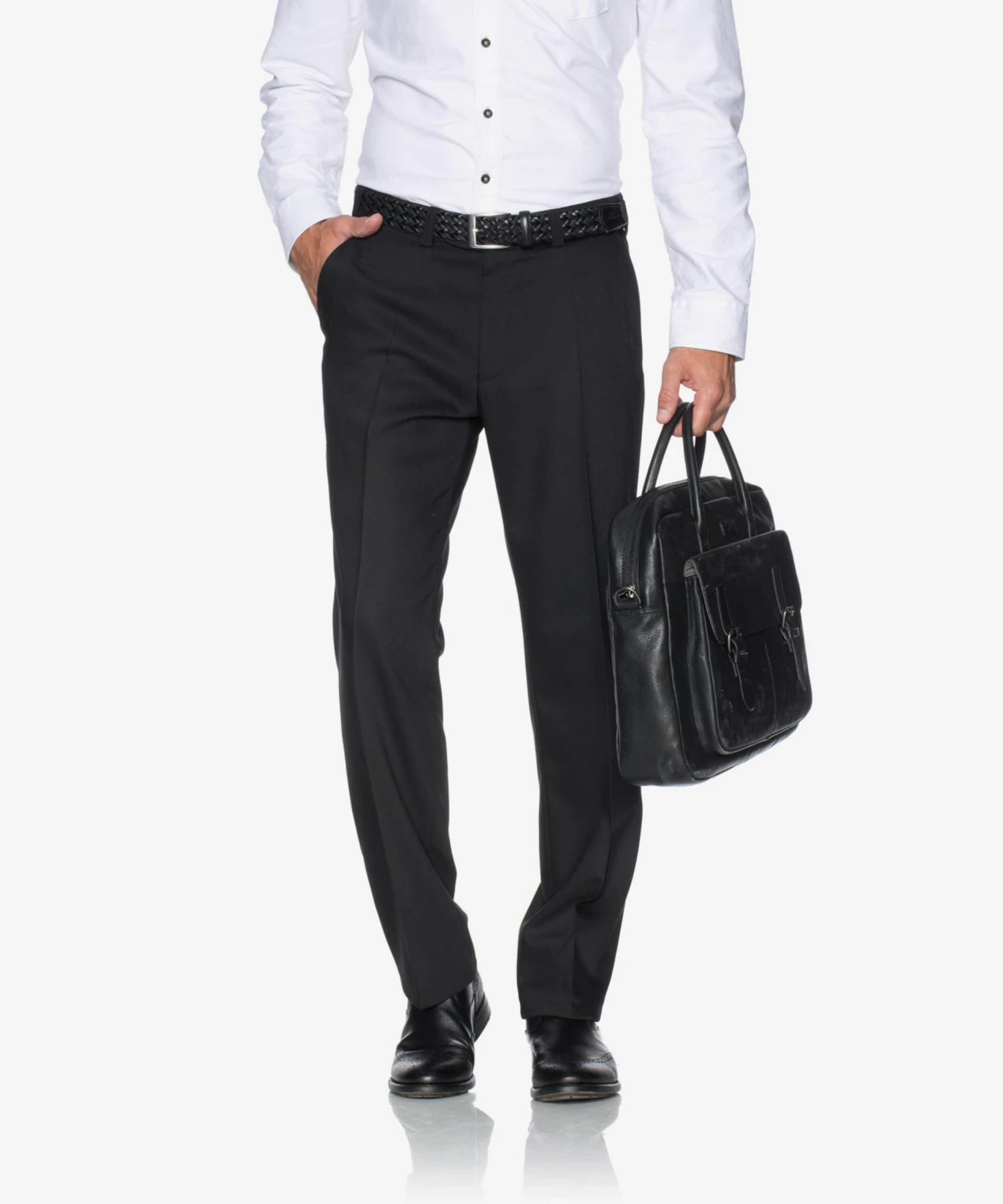 BRAX Pantalons Regular Pantalon Jan 317 Heren Zwart 3 BRAX Pantalons Regular Pantalon Jan 317 Heren Zwart - Afbeelding 3