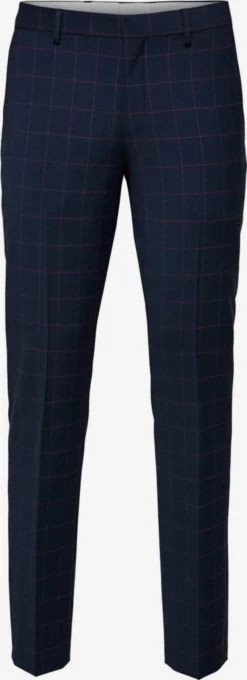 Selected Homme Pantalons Slimfit Pantalon Heren Donkerblauw
