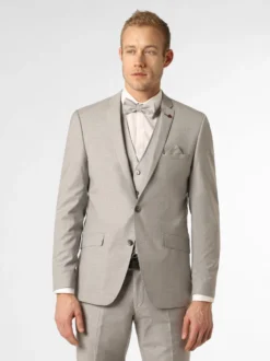 ROY ROBSON Colberts Slim Fit Business-colbert Heren Lichtgrijs