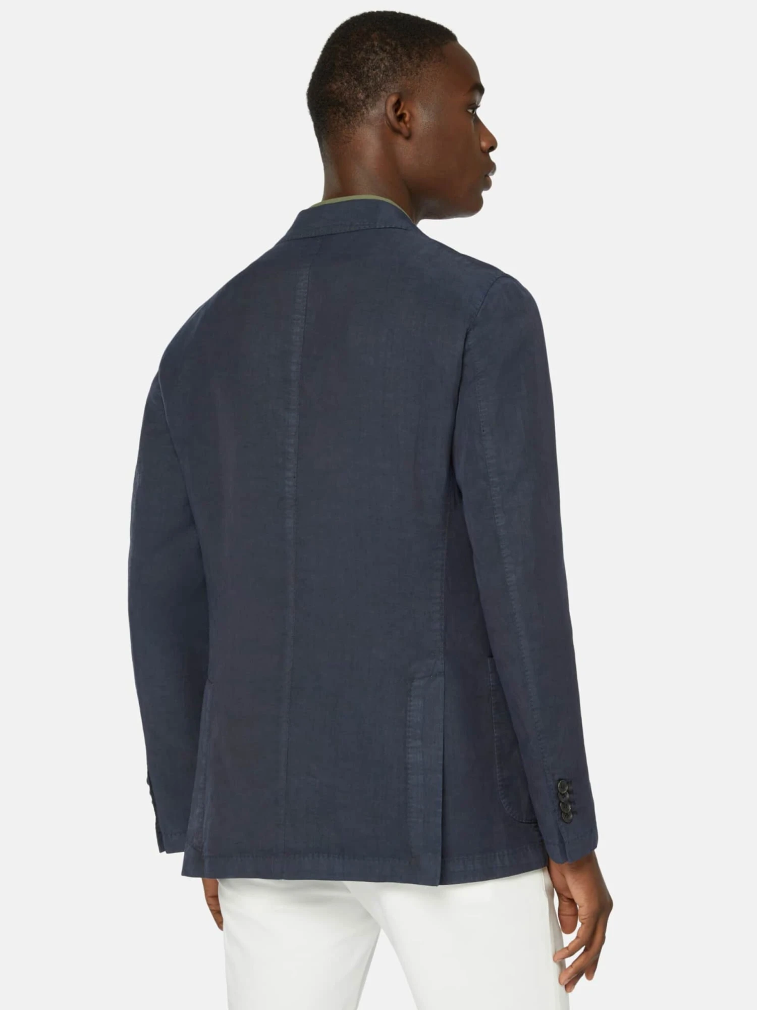 Blazers Regular Fit Colbert Heren Duifblauw 4 Blazers Regular Fit Colbert Heren Duifblauw - Afbeelding 4