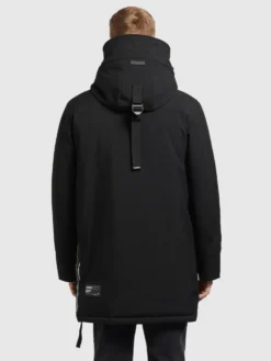 Khujo Wintermantels Winterjas Carl Heren Zwart -Colberts Winkel 605d103d35cedbec7de762be282c111c scaled