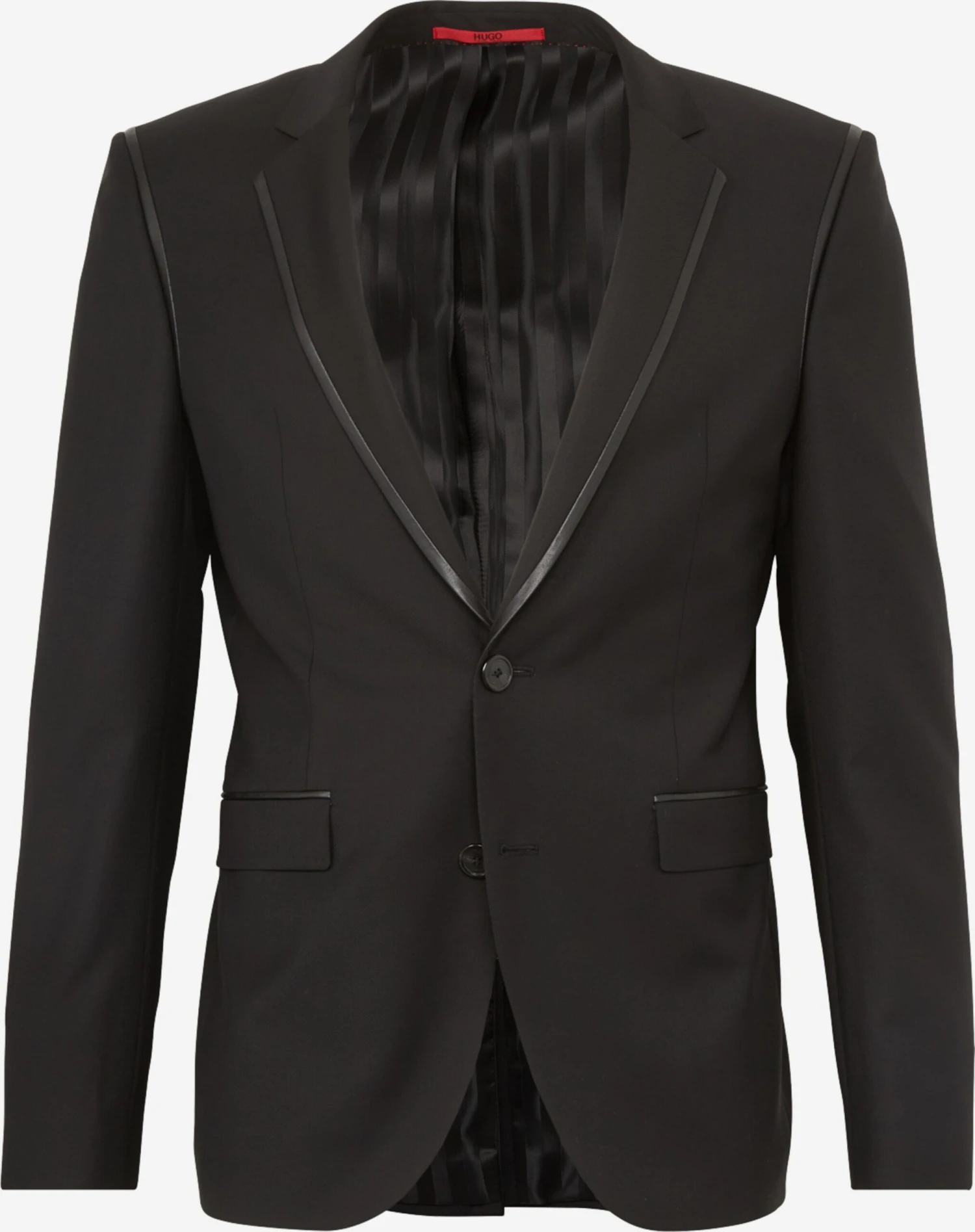 Hugo Colberts Slim Fit Business-colbert Arwet Heren Zwart