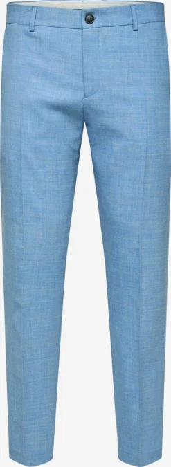 Selected Homme Pantalons Regular Pantalon Oasis Heren Lichtblauw