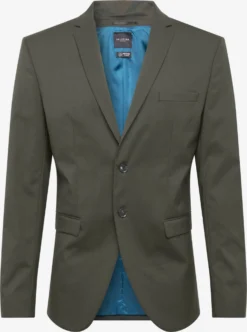 Selected Homme Blazers Slimfit Colbert LOGAN Heren Donkergroen