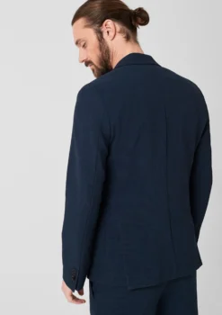 S.Oliver BLACK LABEL Blazers Slim Fit Colbert Heren Nachtblauw 13 S.Oliver BLACK LABEL Blazers Slim Fit Colbert Heren Nachtblauw -Colberts Winkel 77062f25bfc3e06b7f5694b85b3689bc scaled