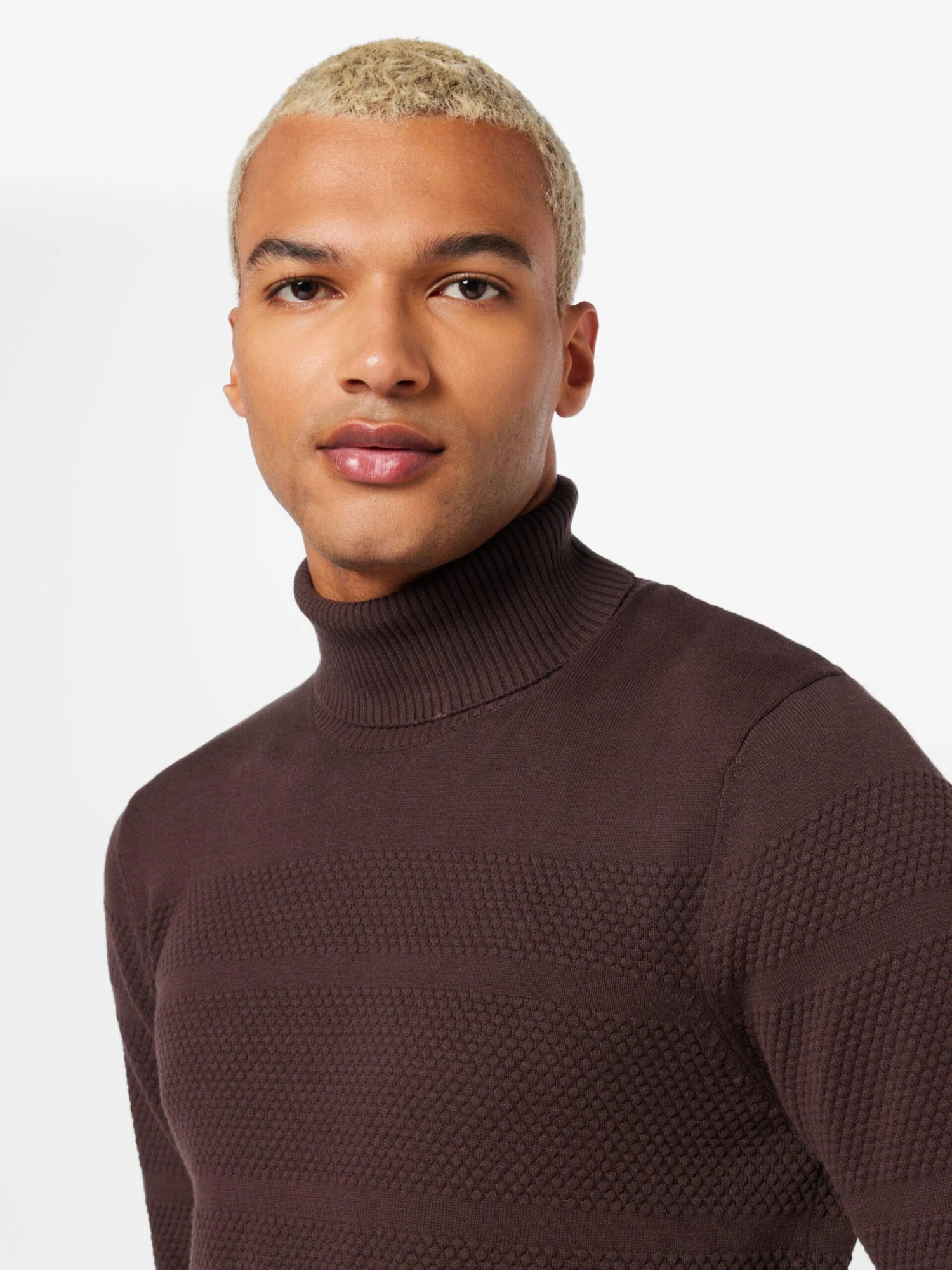 Blend Coltruien Trui Heren Donkerbruin 2 Blend Coltruien Trui Heren Donkerbruin - Afbeelding 2