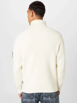 TOM TAILOR Denim Coltruien Trui Heren Wolwit -Colberts Winkel 7c2f386f7a6433ee8c98ad28e05a545d scaled