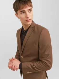 Jack & Jones Blazers Regular Colbert Heren Bruin -Colberts Winkel 895f7c18f81da7a0dead85743134774a scaled