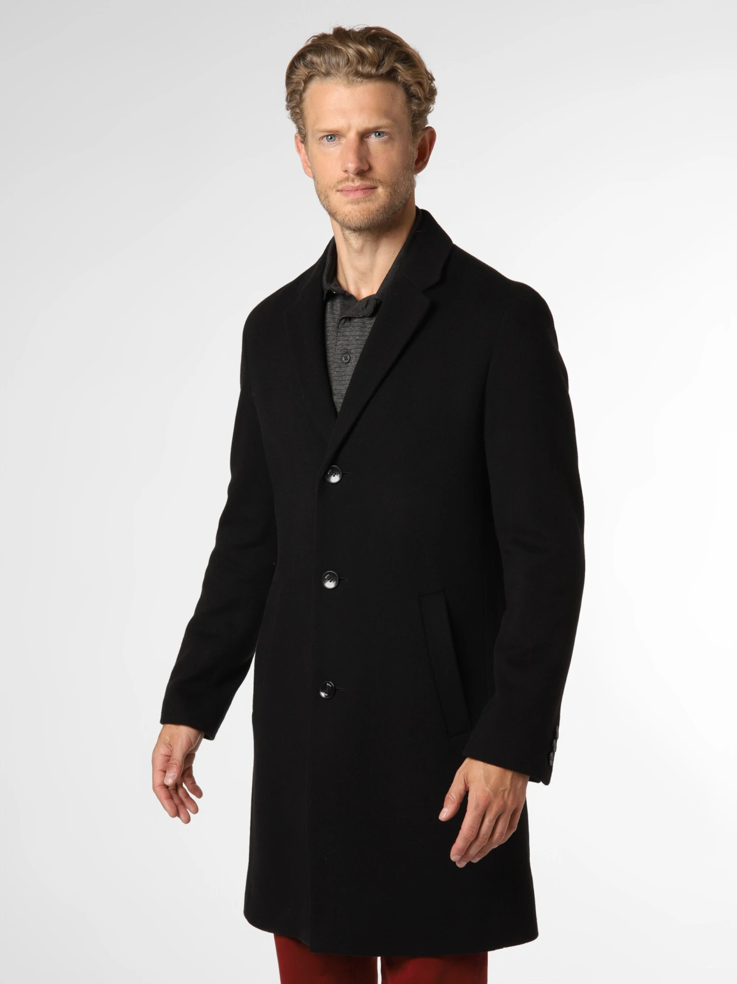 Wintermantels Winterjas Hyde Heren Zwart 2 Wintermantels Winterjas Hyde Heren Zwart - Afbeelding 2