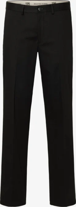 Selected Homme Pantalons Regular Pantalon WILLIAM Heren Zwart