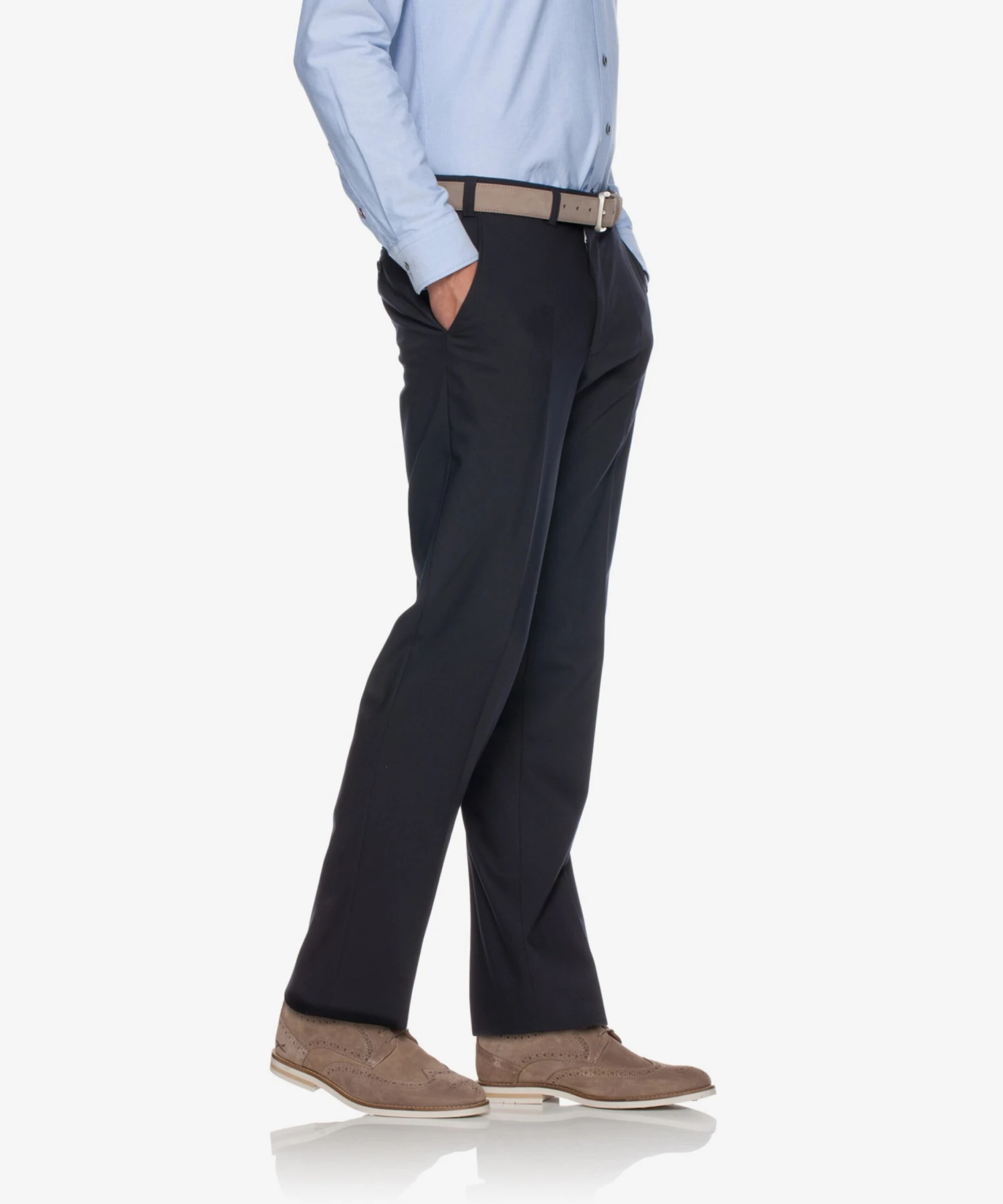 BRAX Pantalons Regular Pantalon Jan 317 Heren Nachtblauw 4 BRAX Pantalons Regular Pantalon Jan 317 Heren Nachtblauw - Afbeelding 4