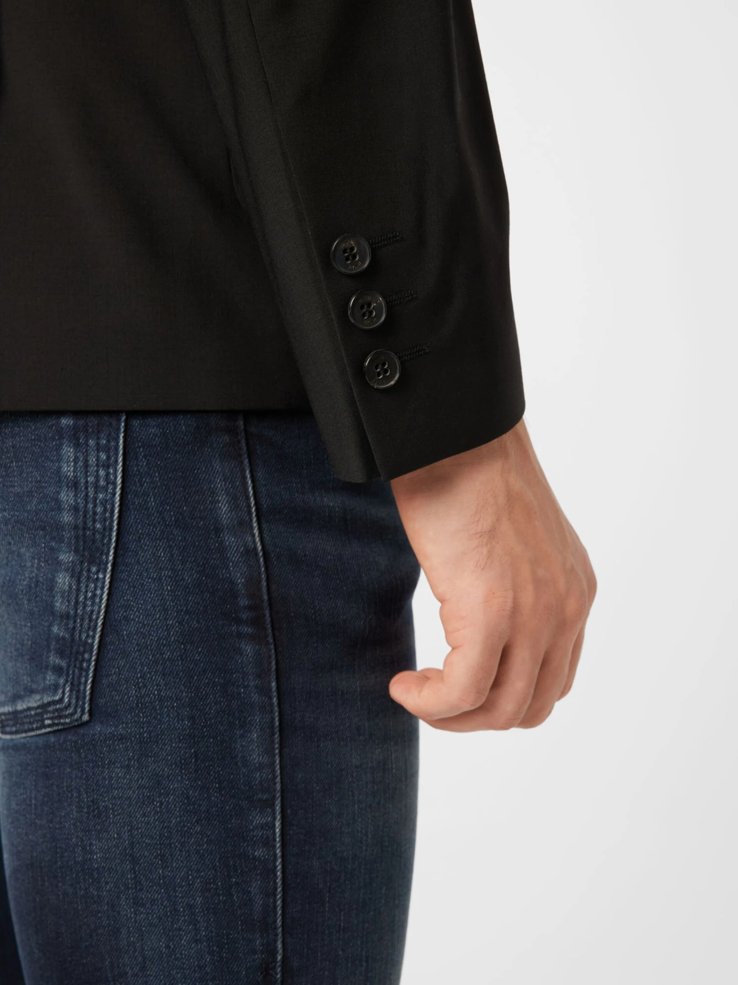 DRYKORN Blazers Regular Fit Colbert EKBY Heren Zwart 2 DRYKORN Blazers Regular Fit Colbert EKBY Heren Zwart - Afbeelding 2