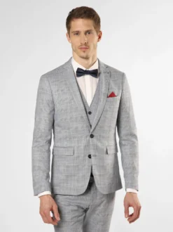 Colberts Slim Fit Business-colbert Heren Grijs