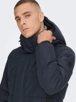 Only & Sons Wintermantels Winterjas Carl Heren Nachtblauw -Colberts Winkel cbd71ae3cbf7d98650d7e84a9a9cad3a scaled