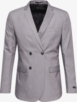 Jack & Jones Blazers Slim Fit Colbert FRANCO Heren Grijs