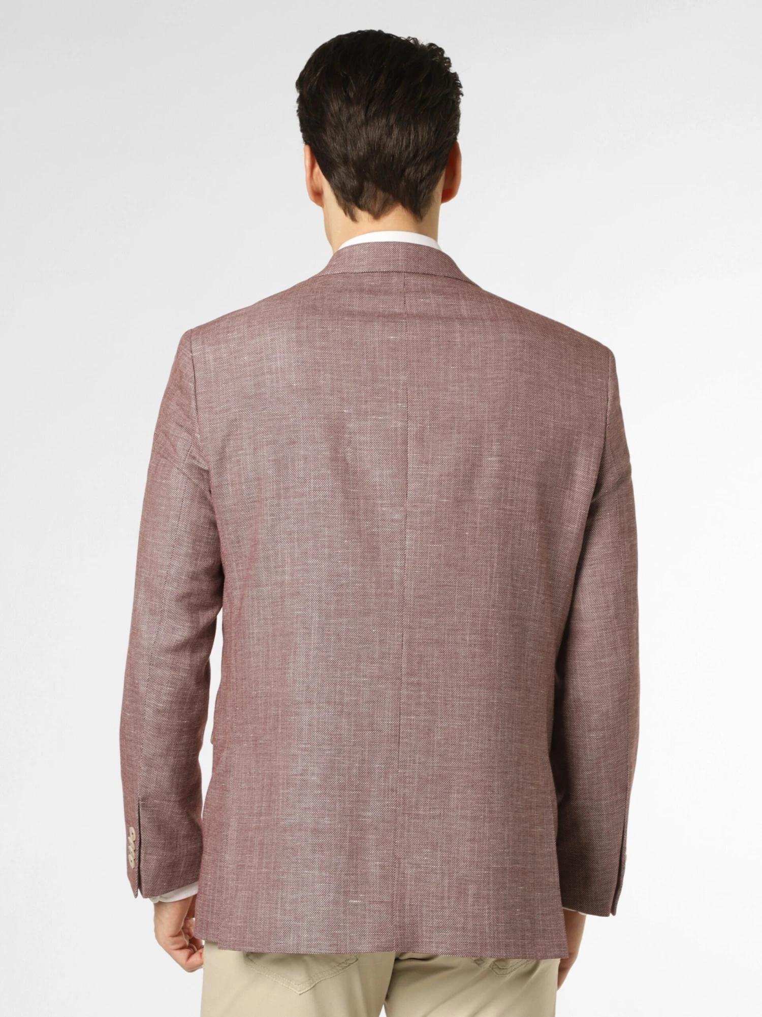 Colberts Regular Fit Business-colbert Heren Bordeaux 3 Colberts Regular Fit Business-colbert Heren Bordeaux - Afbeelding 3