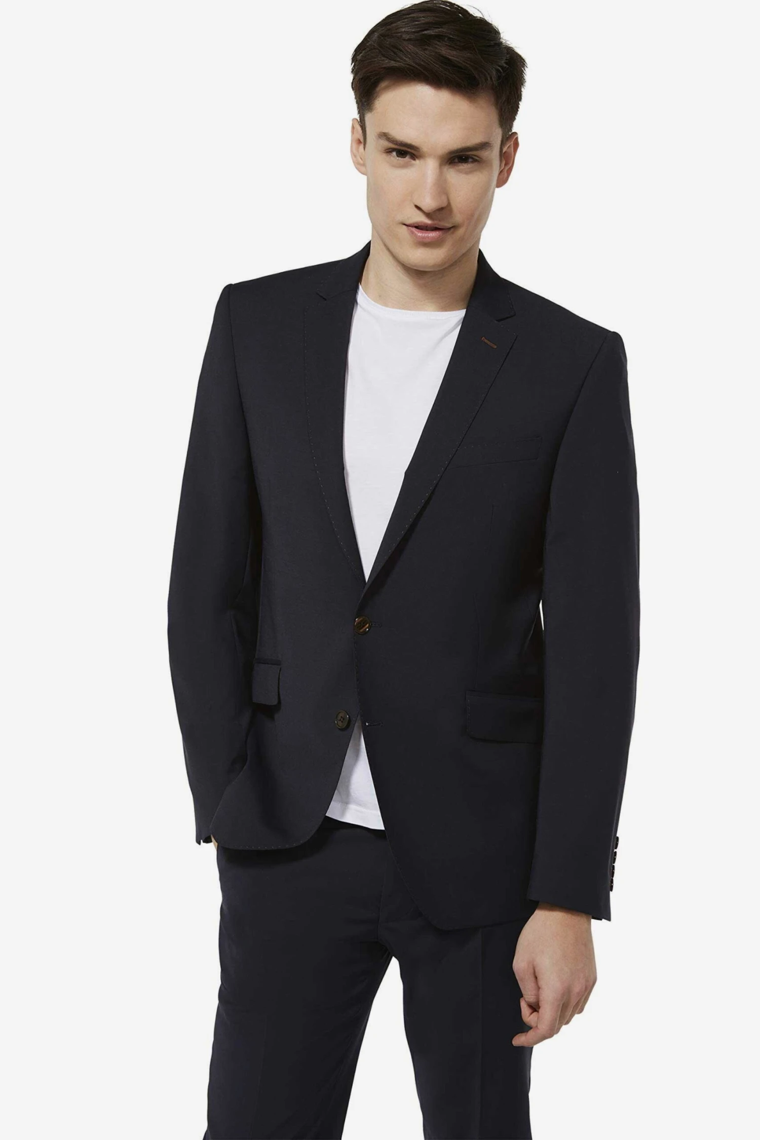 Digel Colberts Regular Fit Business-colbert Heren Kobaltblauw 2 Digel Colberts Regular Fit Business-colbert Heren Kobaltblauw - Afbeelding 2