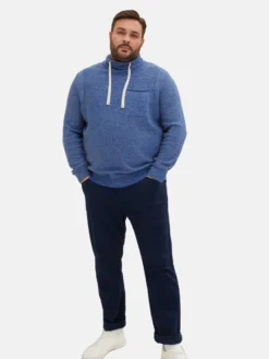 Coltruien Trui Heren Blauw Gemêleerd -Colberts Winkel e02260c7cabf12e4daa1ab08392bb83a scaled