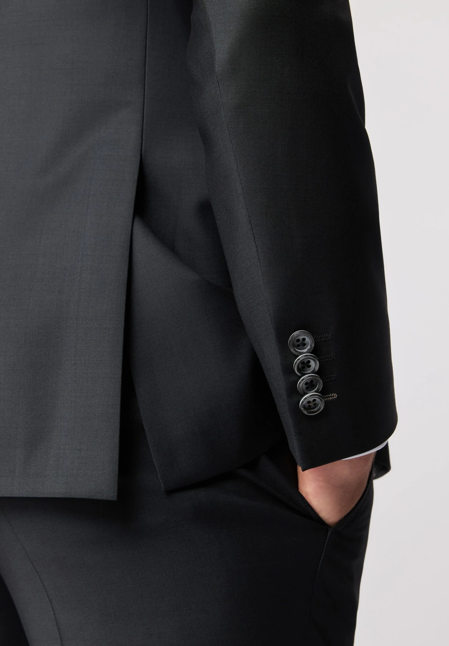 ROY ROBSON Colberts Slimfit Business-colbert Baukasten Heren Zwart 6 ROY ROBSON Colberts Slimfit Business-colbert Baukasten Heren Zwart - Afbeelding 6