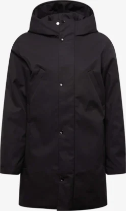 Elvine Wintermantels Winterjas Keating Heren Zwart