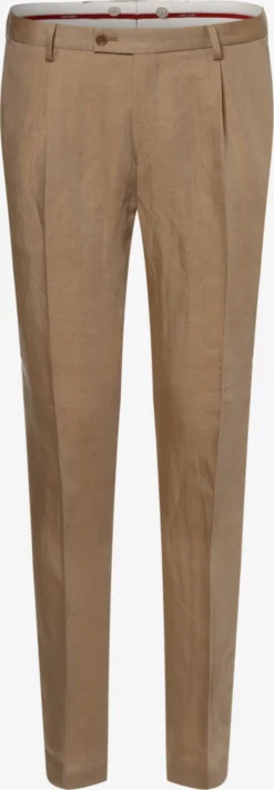 Pantalons Slimfit Pantalon Peter Heren Beige